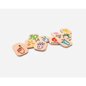 Hand Sign Numbers 1-10