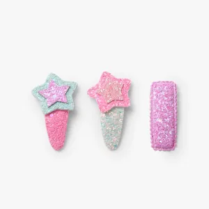 Hatley Shimmer Stars Snap Clips