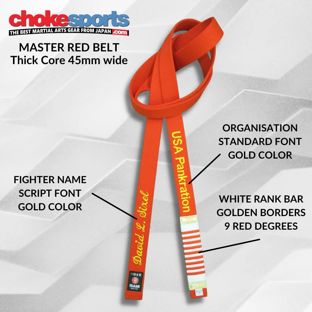 Isami Red Belt