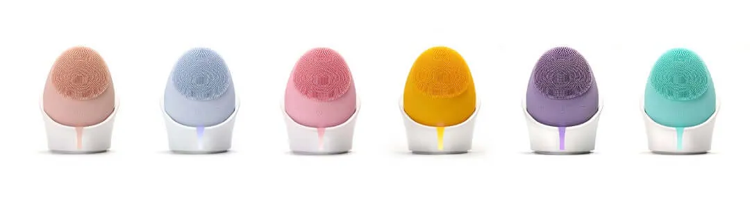 Latest Soft silicone facial cleansing Brush Rechargeable
