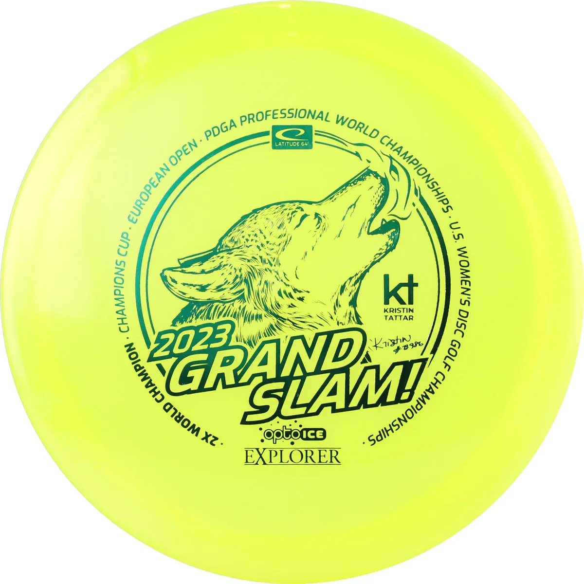 Latitude 64 Opto-Ice Glimmer Explorer - Kristin Tattar Grand Slam