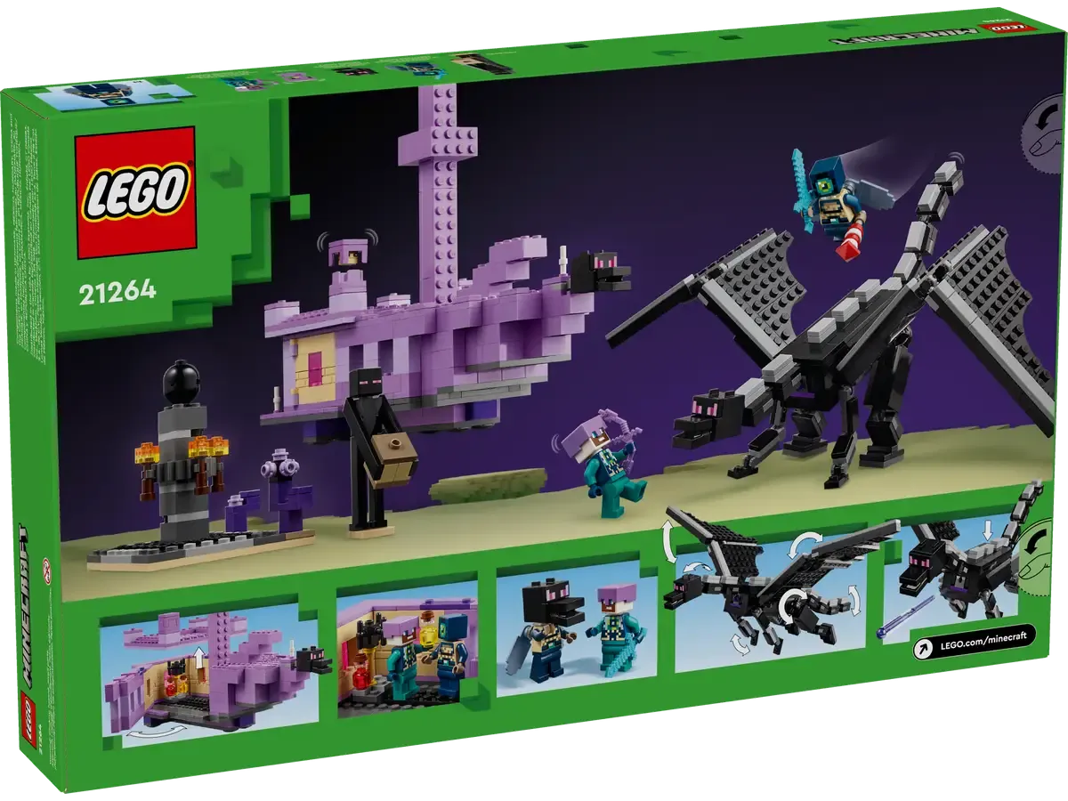 Lego Minecraft The Ender Dragon and End Ship (21264)