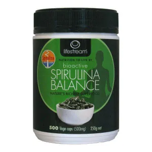 Lifestream Spirulina Bioactive 500mg 200s