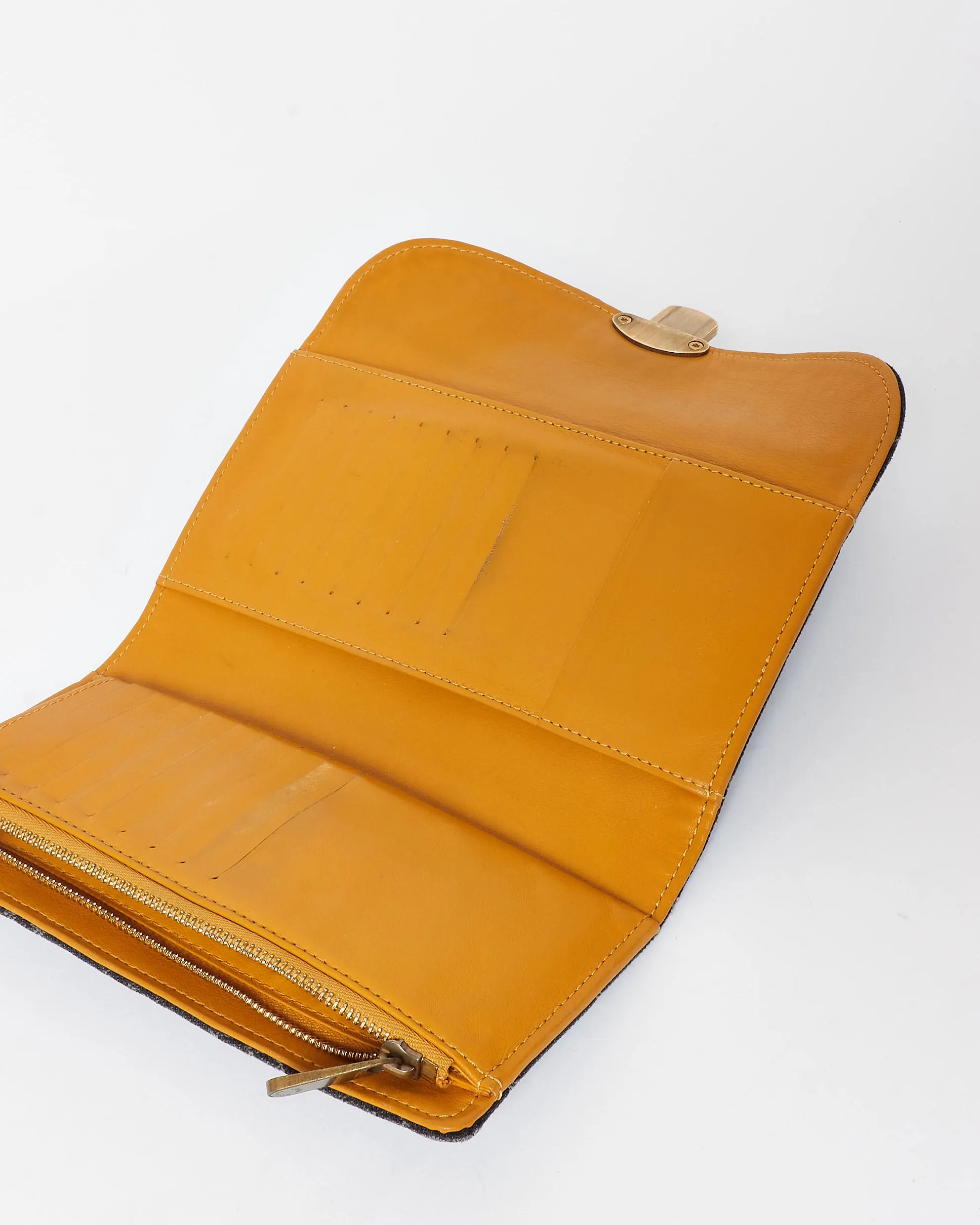 Louis Vuitton Denim Monogram Neo Flap Wallet