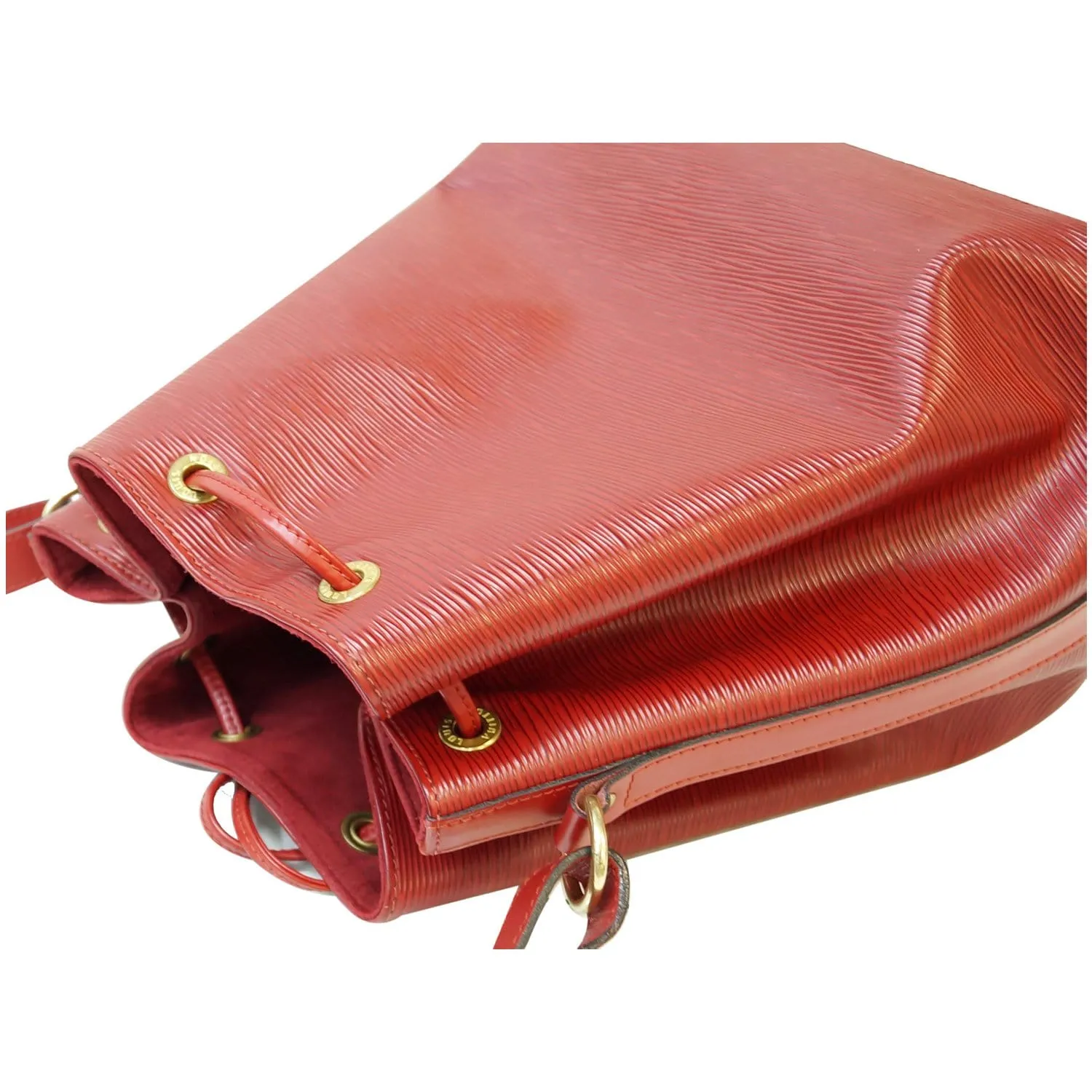 LOUIS VUITTON Petit Noe Epi Leather Shoulder Bag