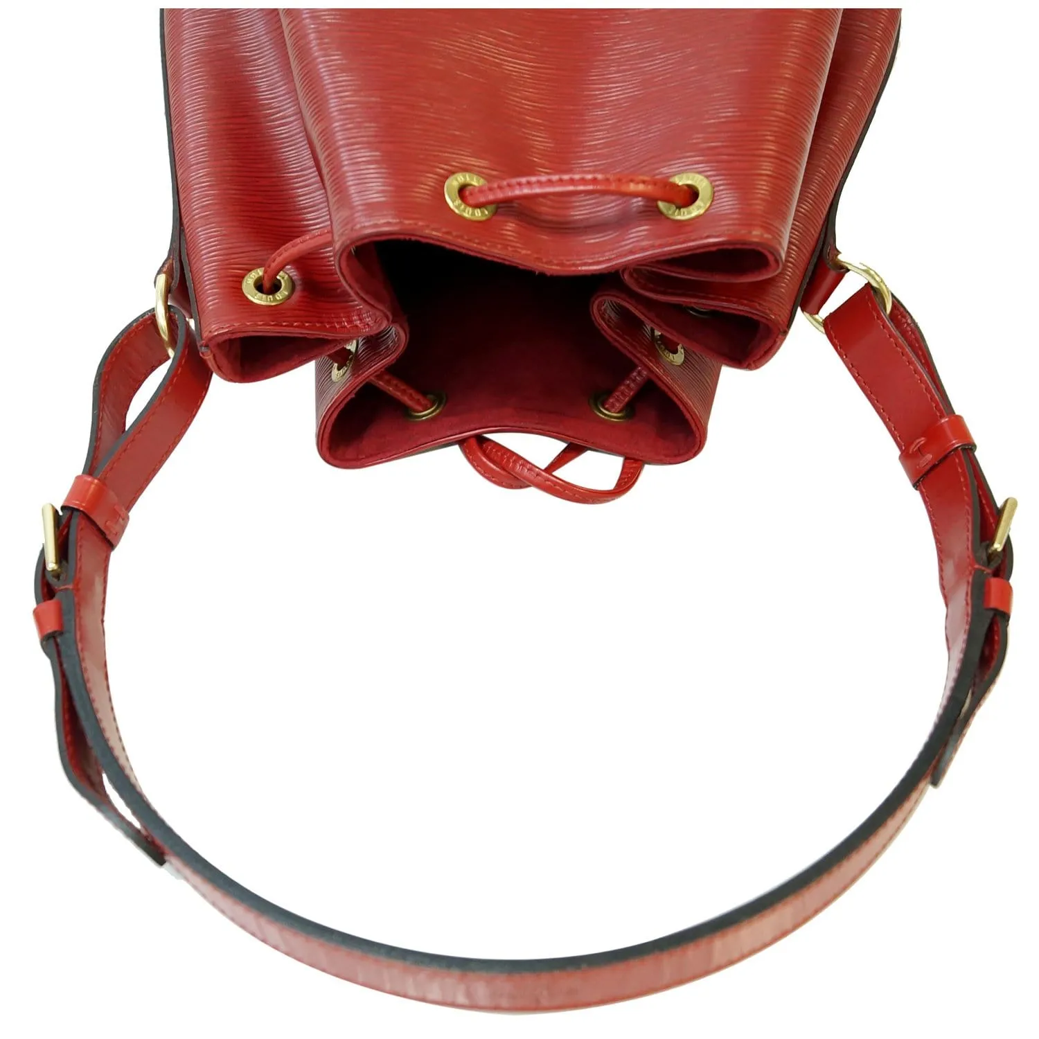 LOUIS VUITTON Petit Noe Epi Leather Shoulder Bag