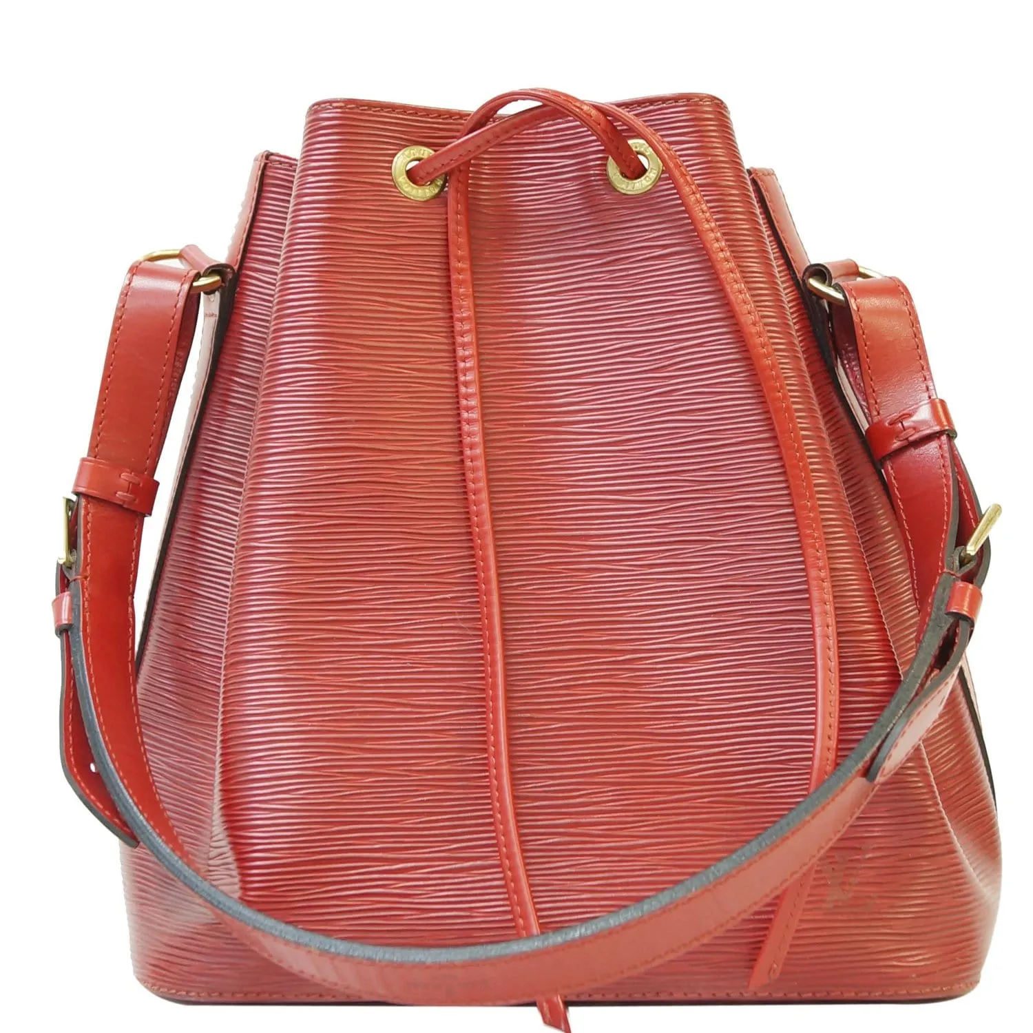 LOUIS VUITTON Petit Noe Epi Leather Shoulder Bag