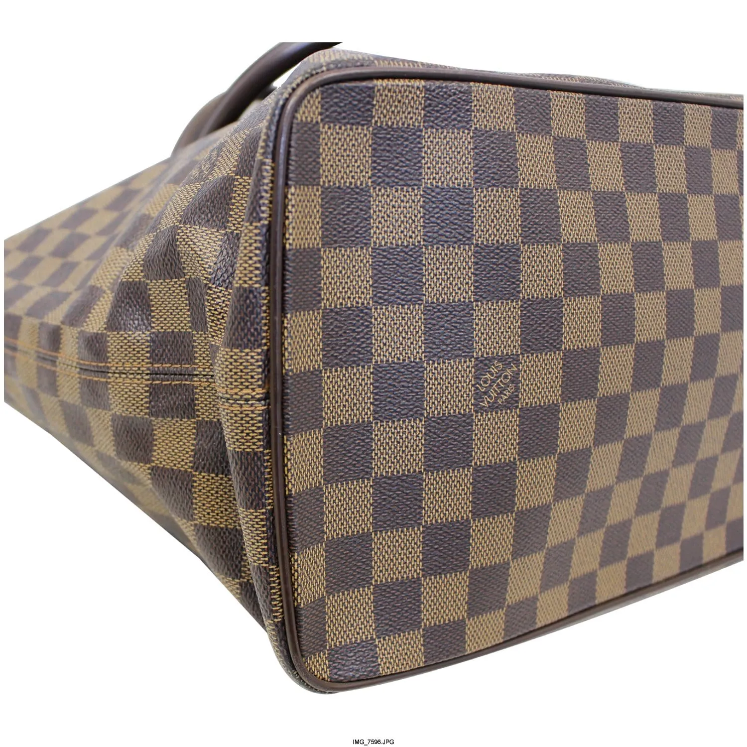 LOUIS VUITTON Saleya MM Damier Ebene Shoulder Bag