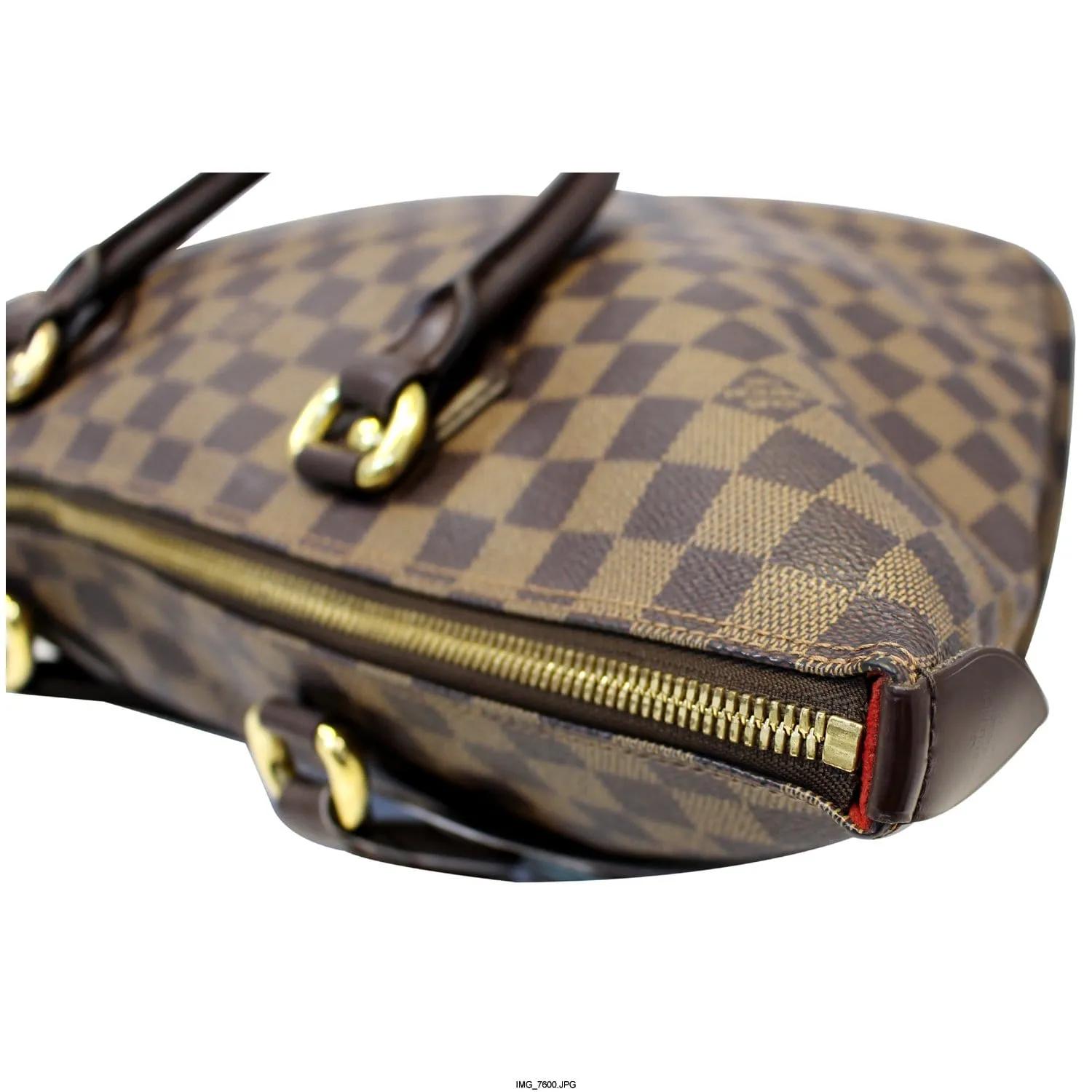 LOUIS VUITTON Saleya MM Damier Ebene Shoulder Bag