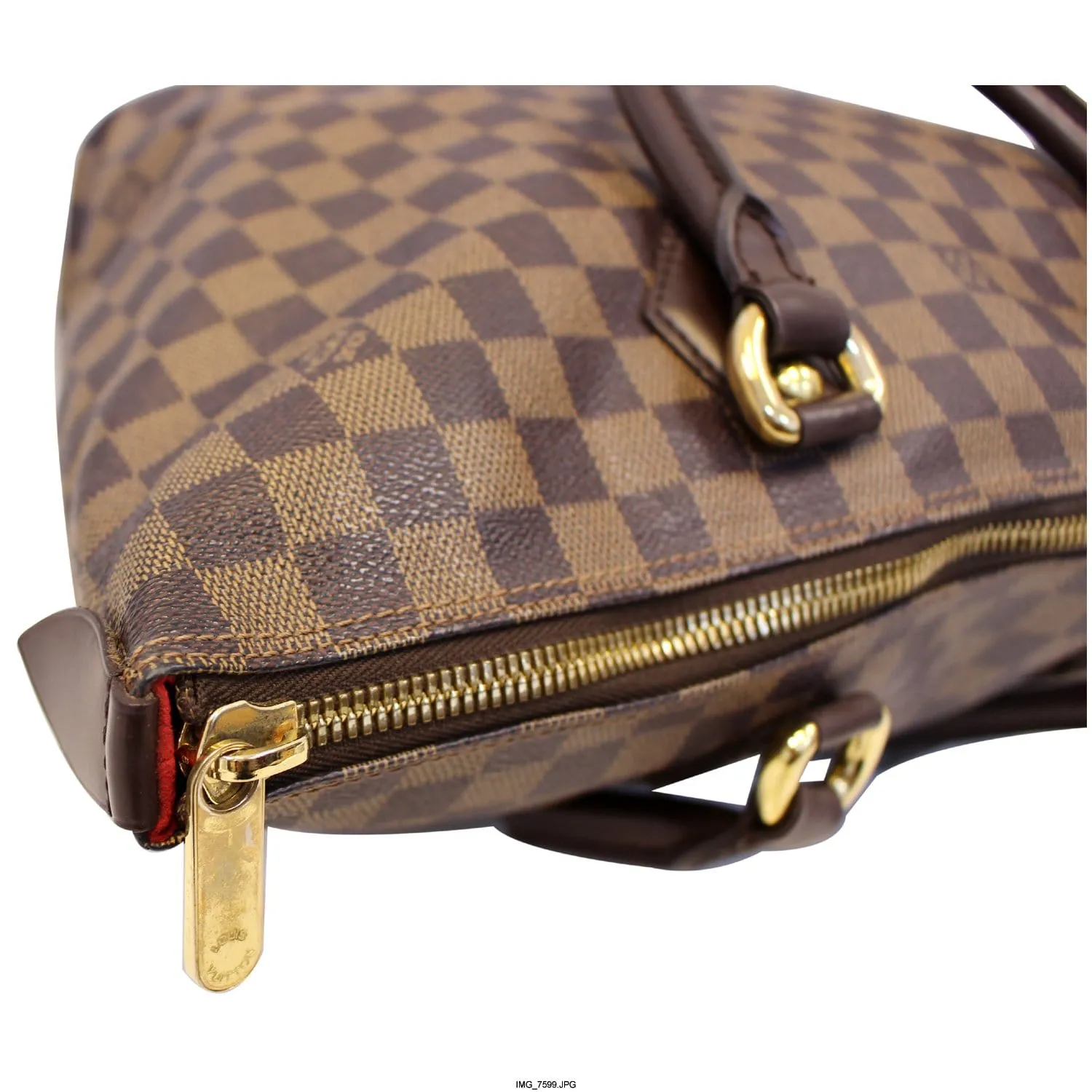 LOUIS VUITTON Saleya MM Damier Ebene Shoulder Bag