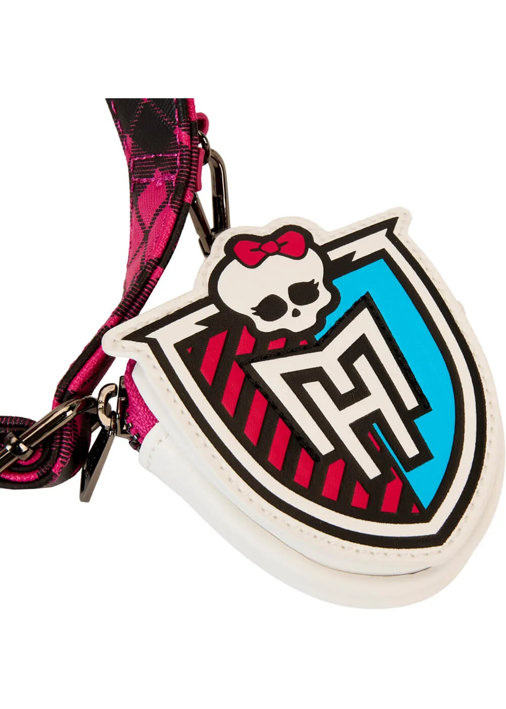 Loungefly Mattel Monster High Skulette Figural Crossbody White