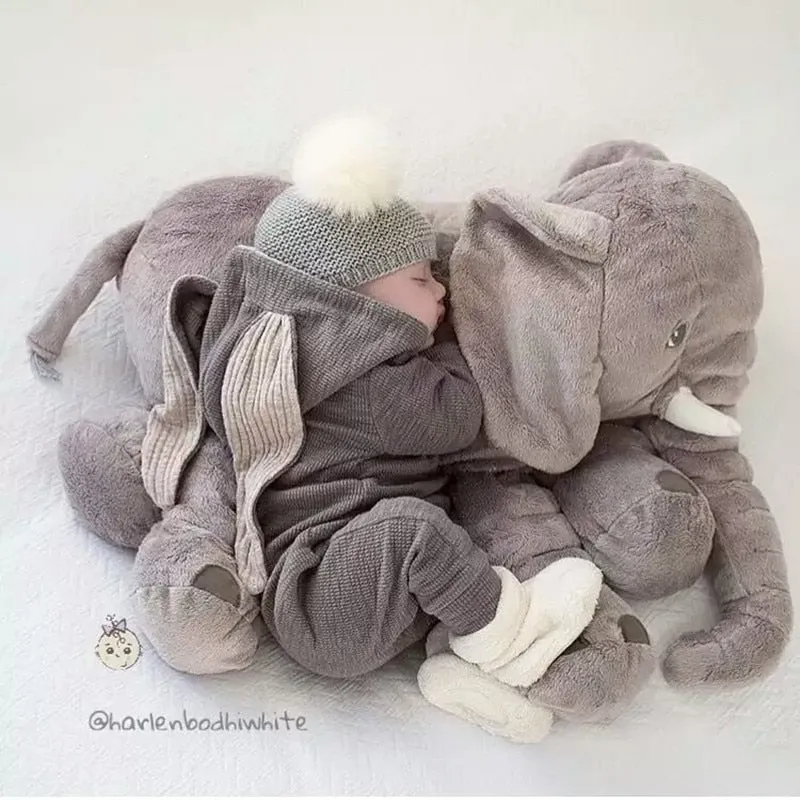 ÉLÉPHANT PELUCHE GÉANTE