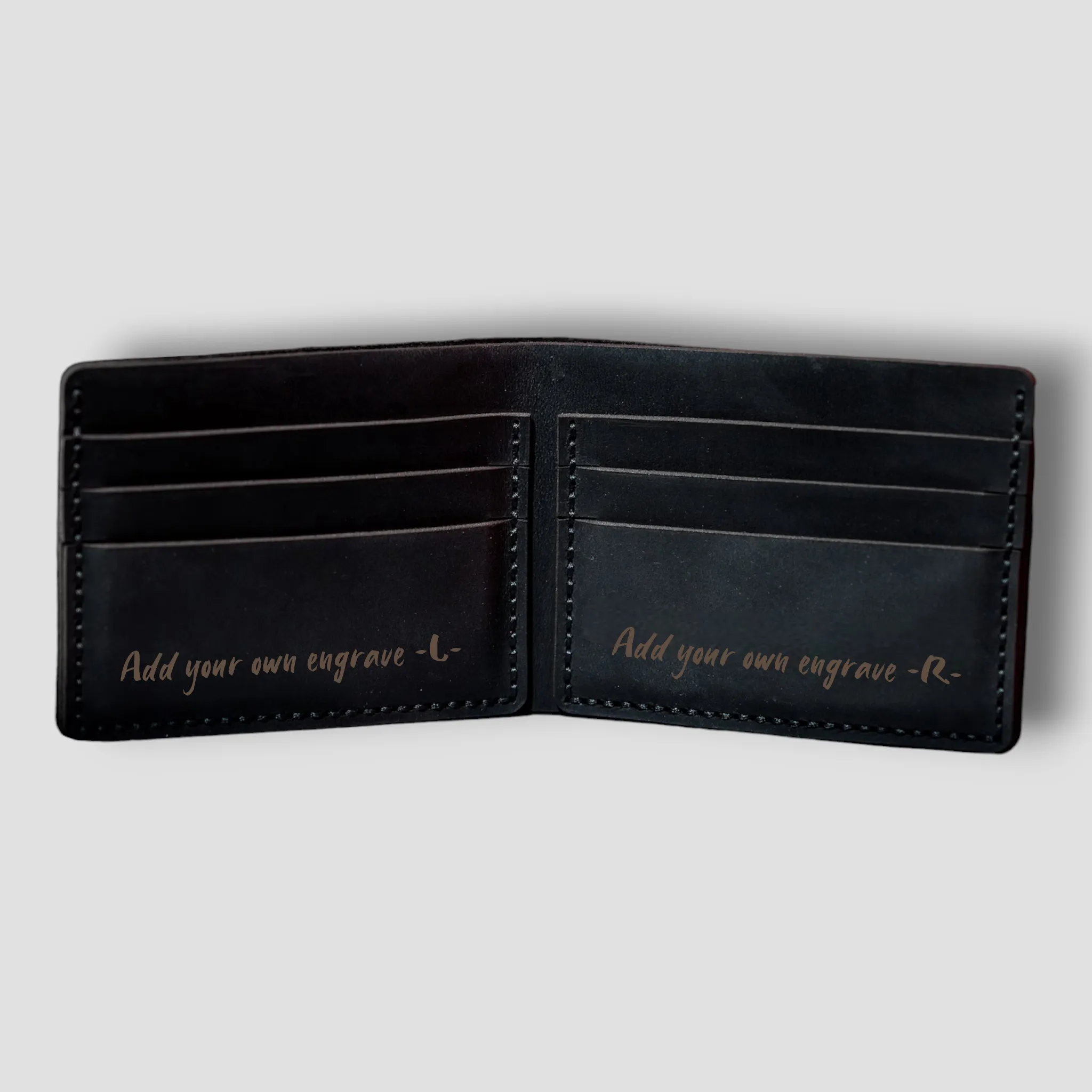 Lucifers Puppy:  Handmade Gothic Leather Wallet