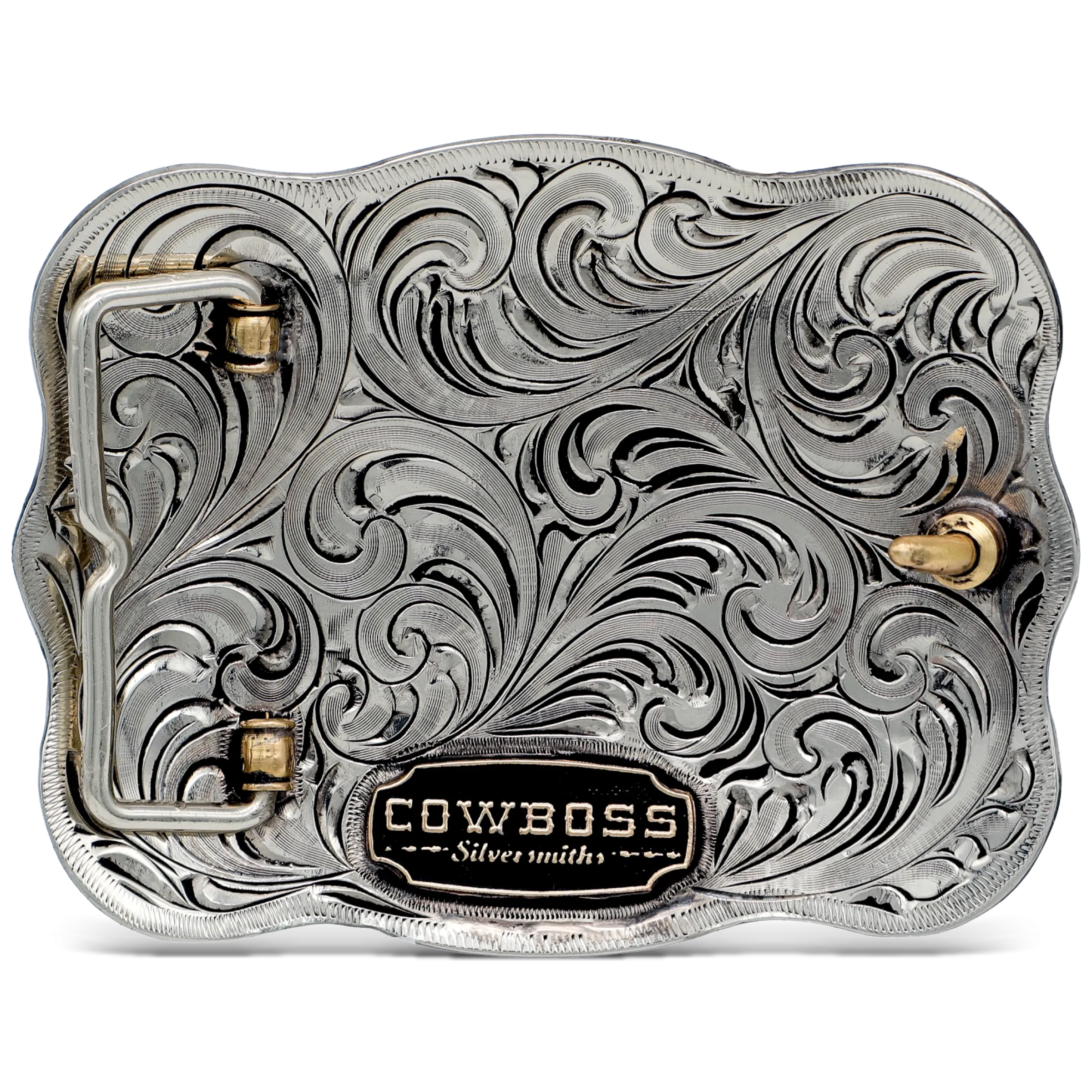 Lustrous Laurel Custom Buckle