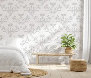 MAEVE WALLPAPER IN GENTLE GREY