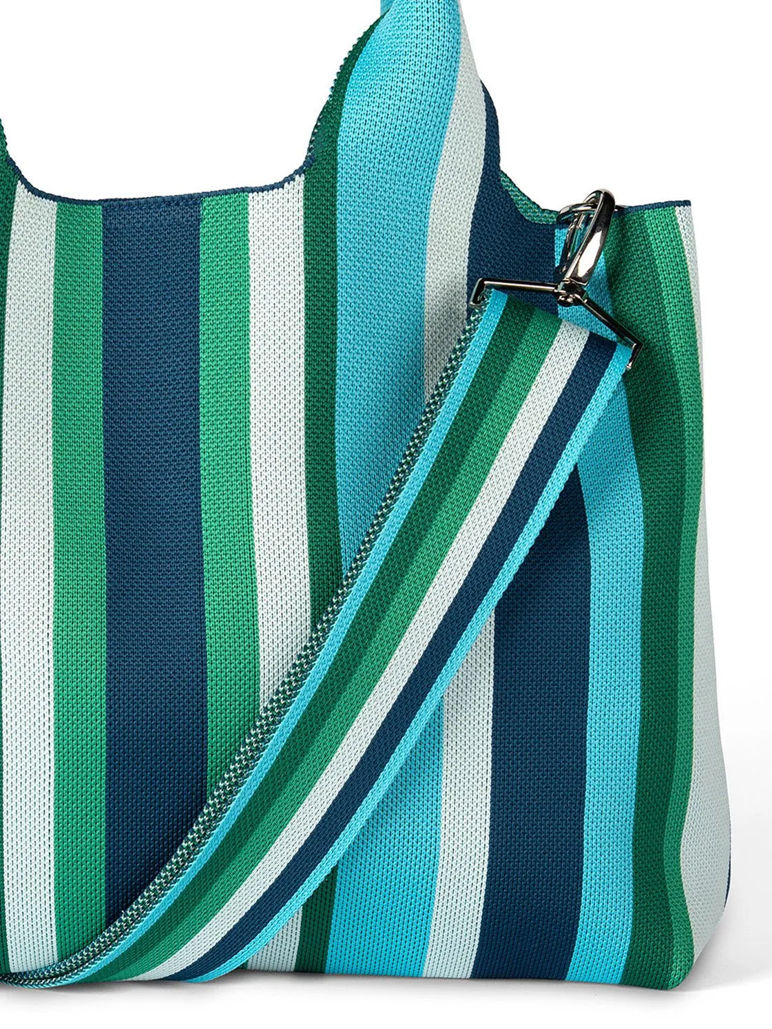 MARISOL tote Blue Stripe