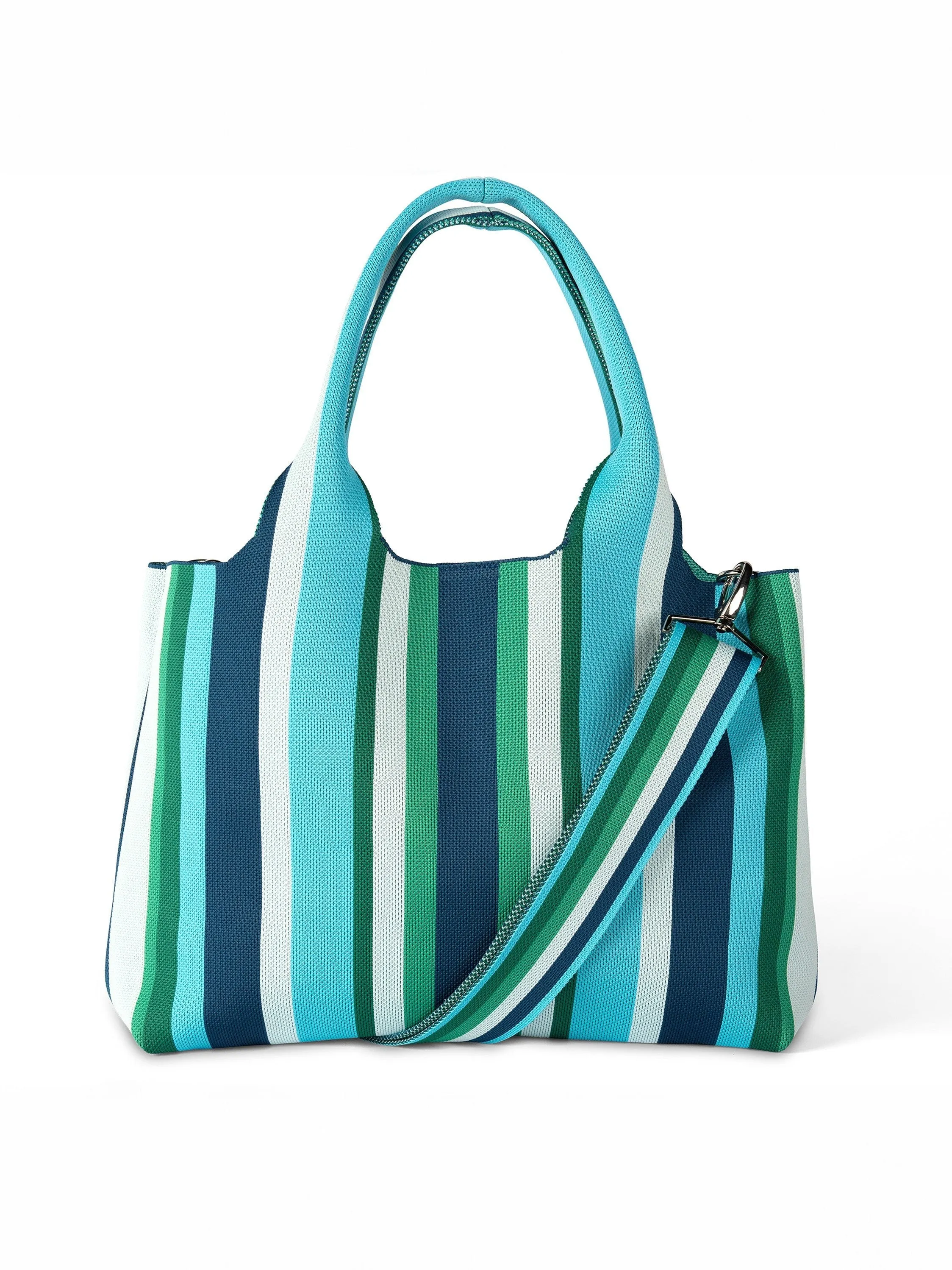 MARISOL tote Blue Stripe