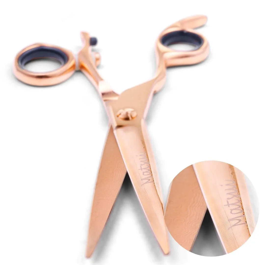 MATSUI ULTIMATE SWIVEL ROSE GOLD SHEARS
