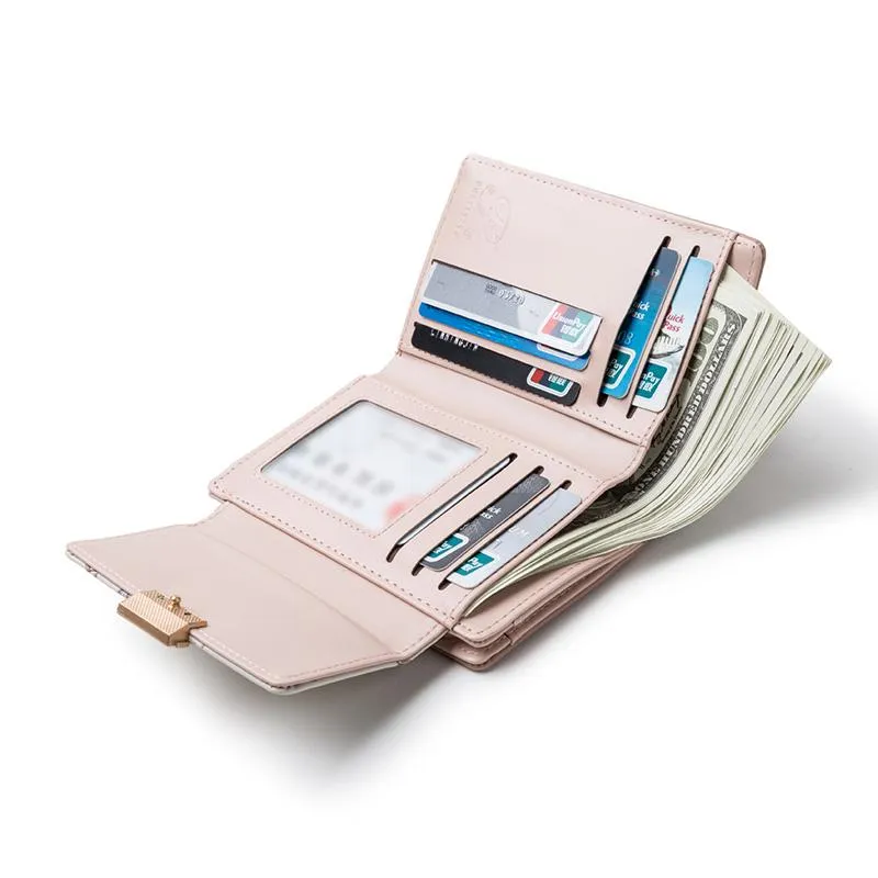 Mid-length Floral Wallet