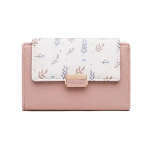 Mid-length Floral Wallet