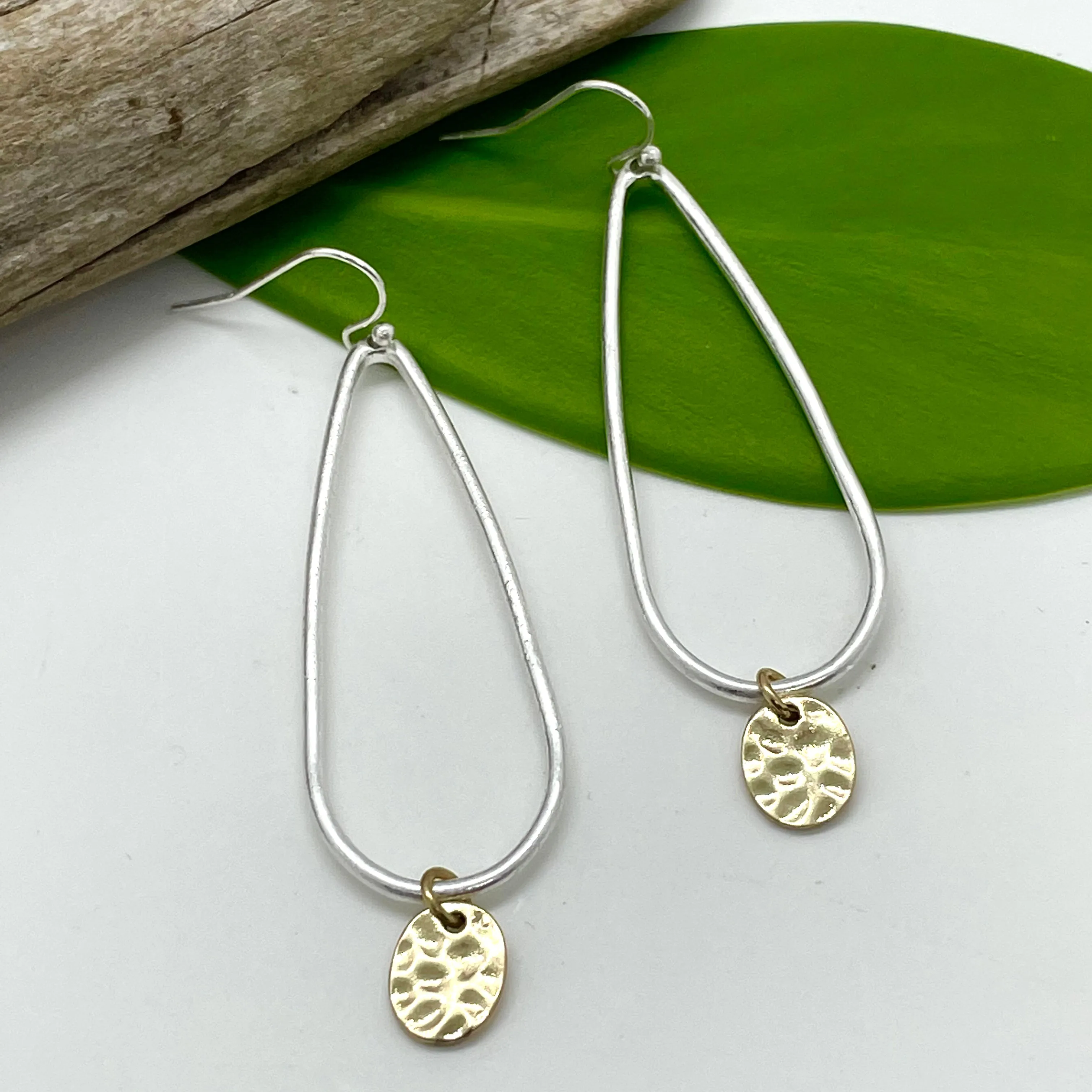 Mixed Metal Earrings
