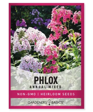 Mixed Phlox Seeds