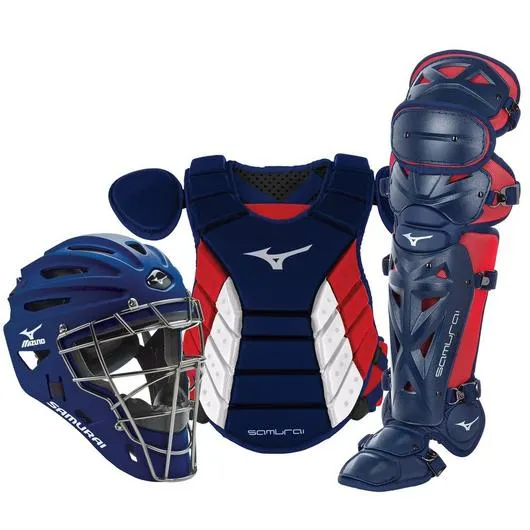 Mizuno Samurai Intermediate 15" Baseball Catchers Set