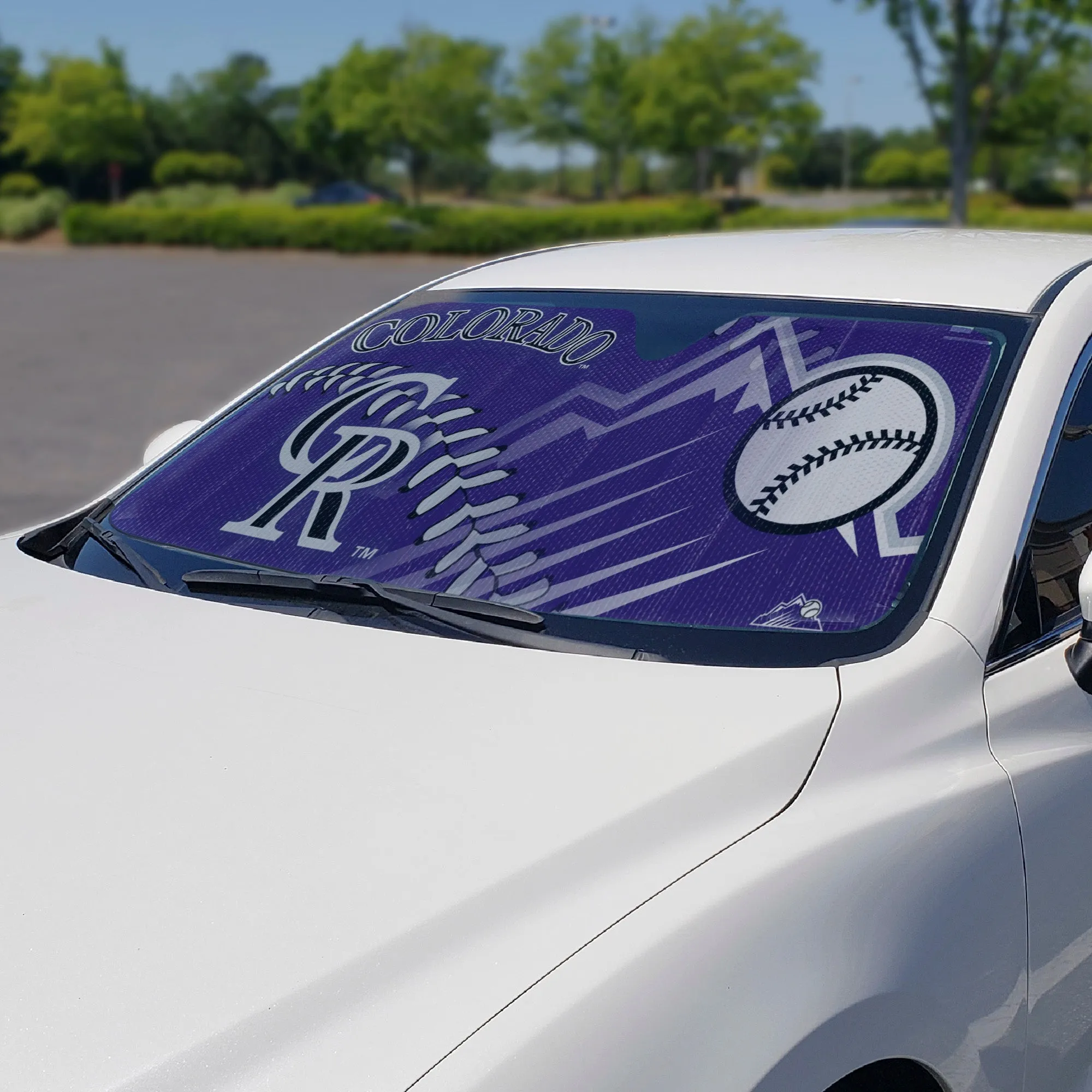 MLB - Colorado Rockies Auto Shade