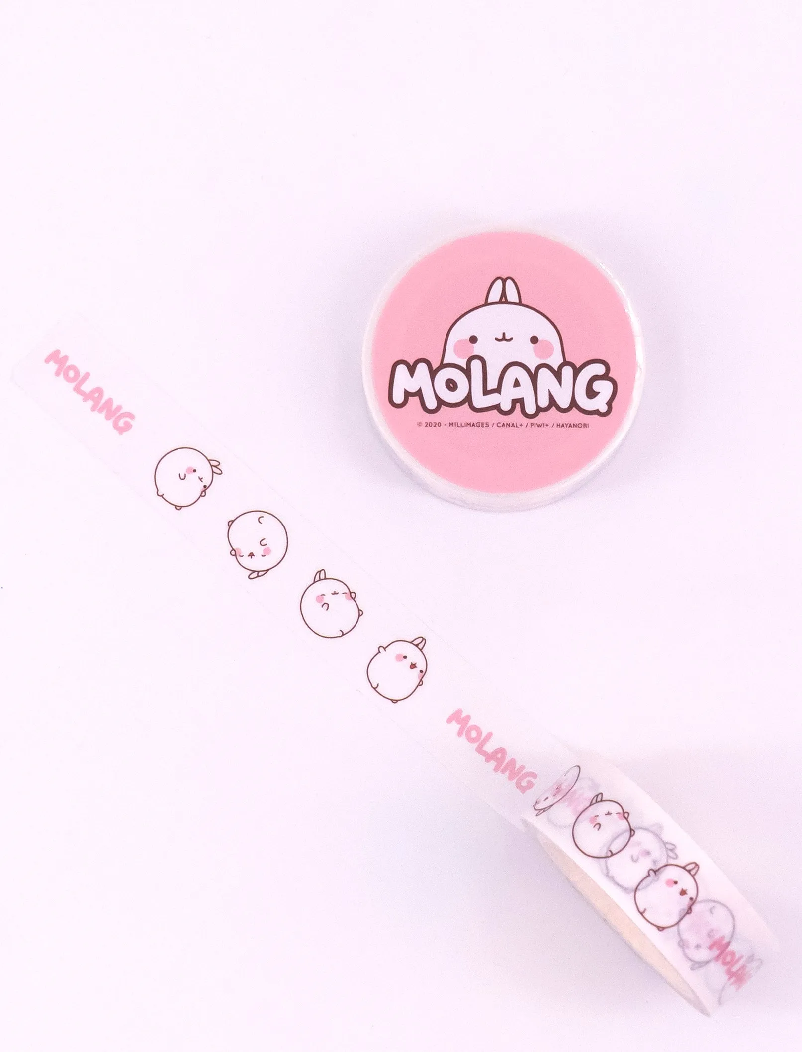 Molang Masking Tape Happy Mood