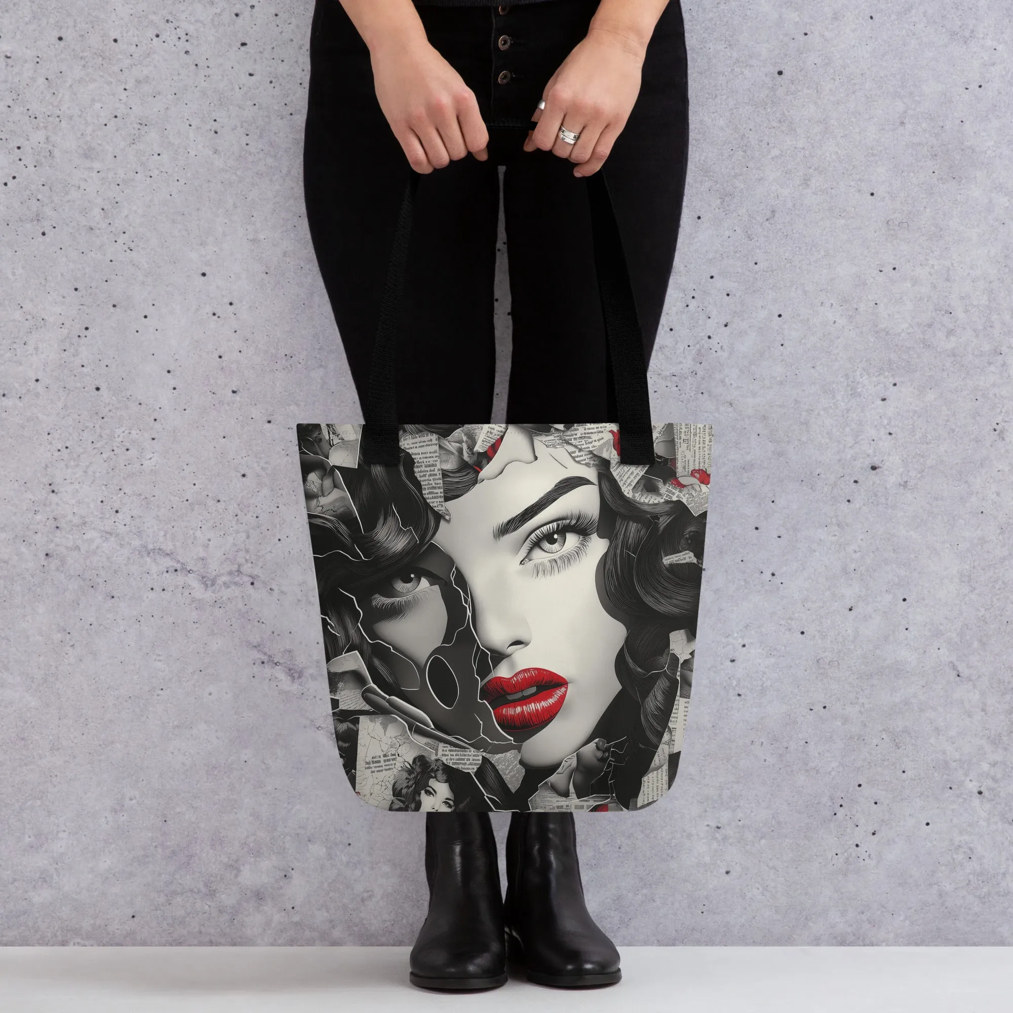 Monochrome Elegance #3 - Tote Bag