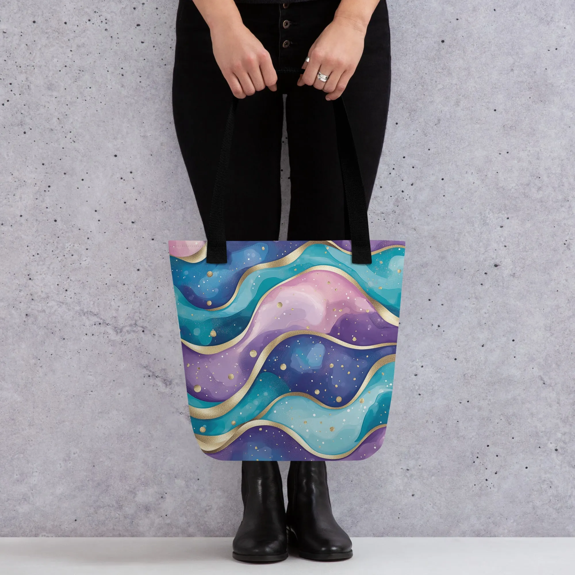 Nebula Waves - Tote Bag