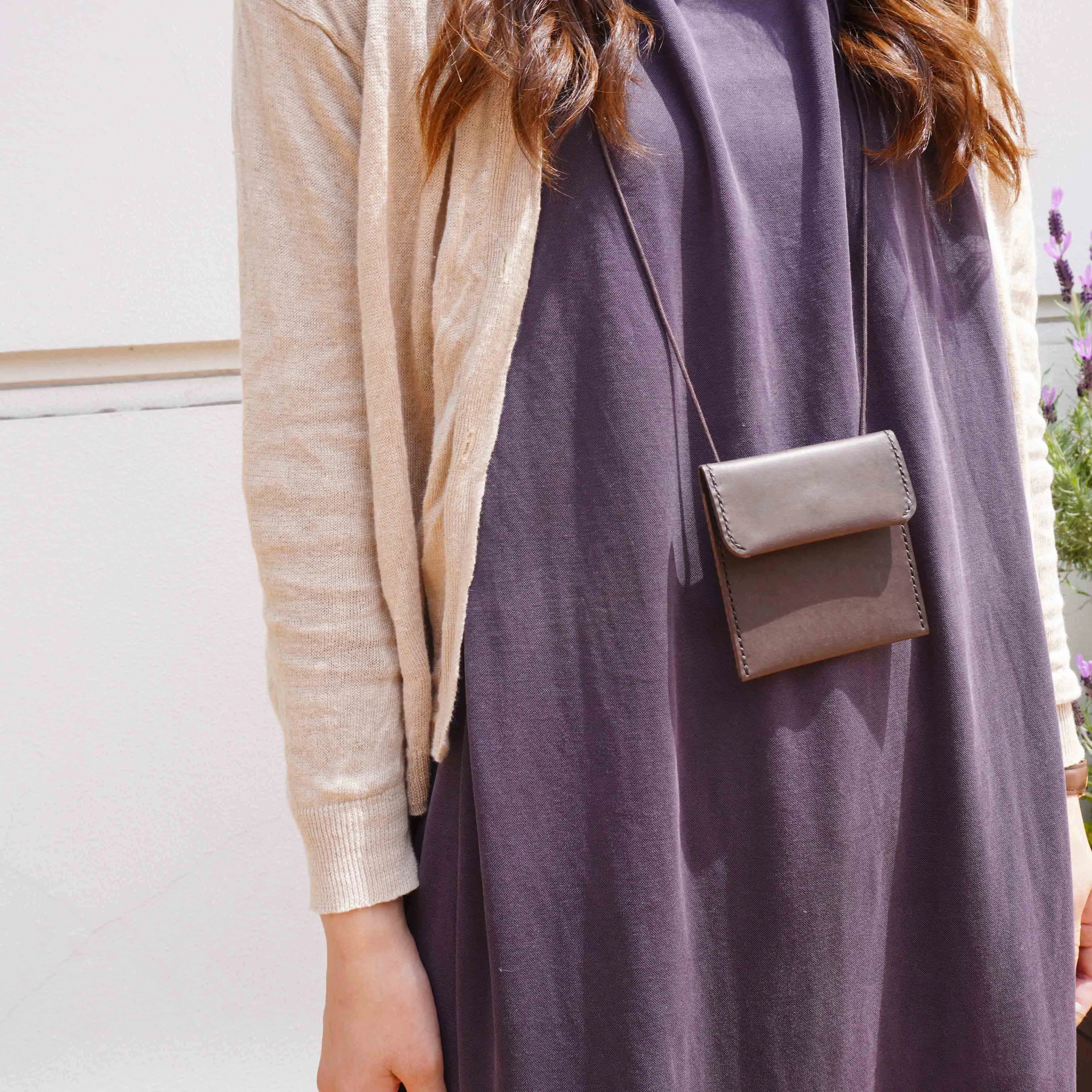 Neck Pouch Choco