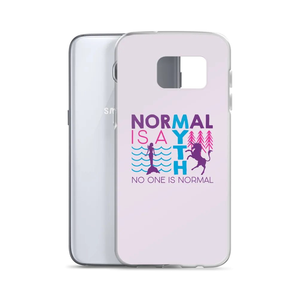 Normal is a Myth (Mermaid & Unicorn) Samsung Case