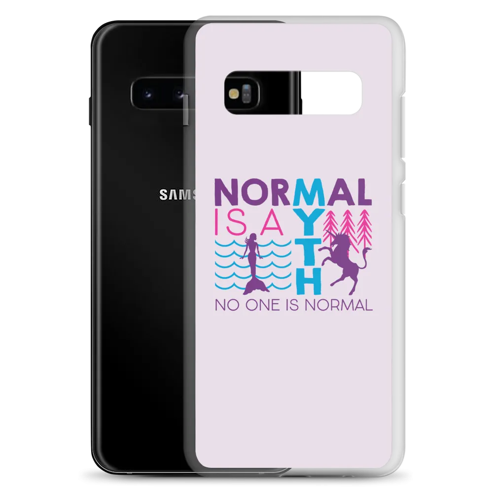 Normal is a Myth (Mermaid & Unicorn) Samsung Case