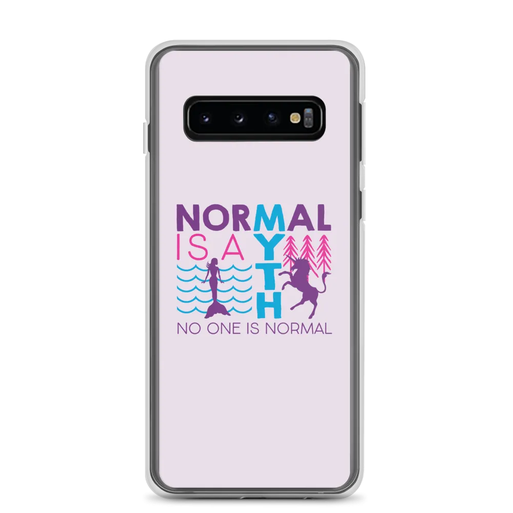 Normal is a Myth (Mermaid & Unicorn) Samsung Case
