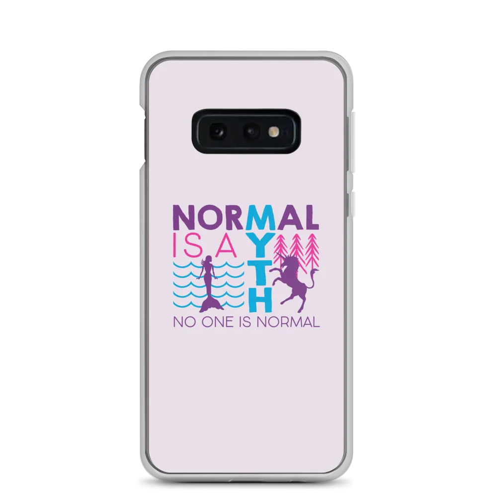Normal is a Myth (Mermaid & Unicorn) Samsung Case