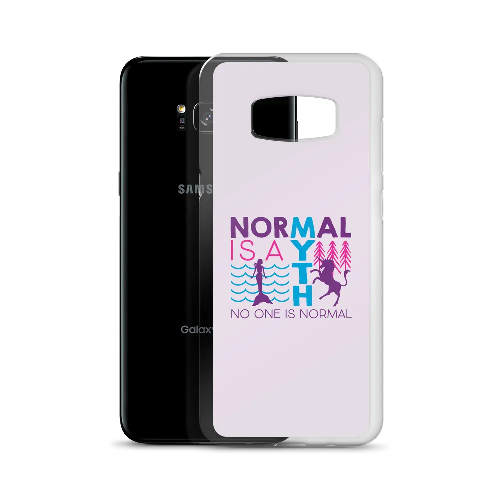 Normal is a Myth (Mermaid & Unicorn) Samsung Case