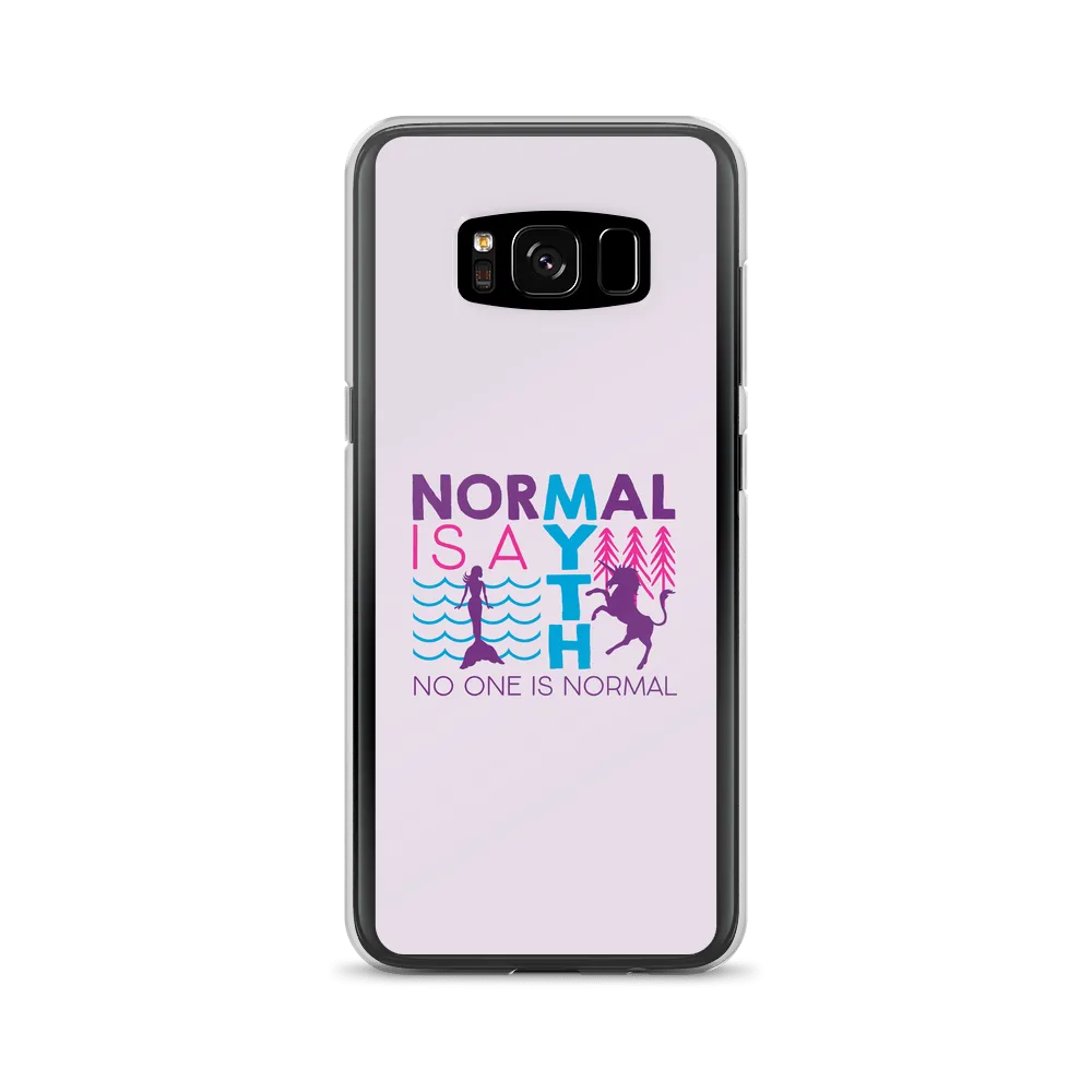 Normal is a Myth (Mermaid & Unicorn) Samsung Case