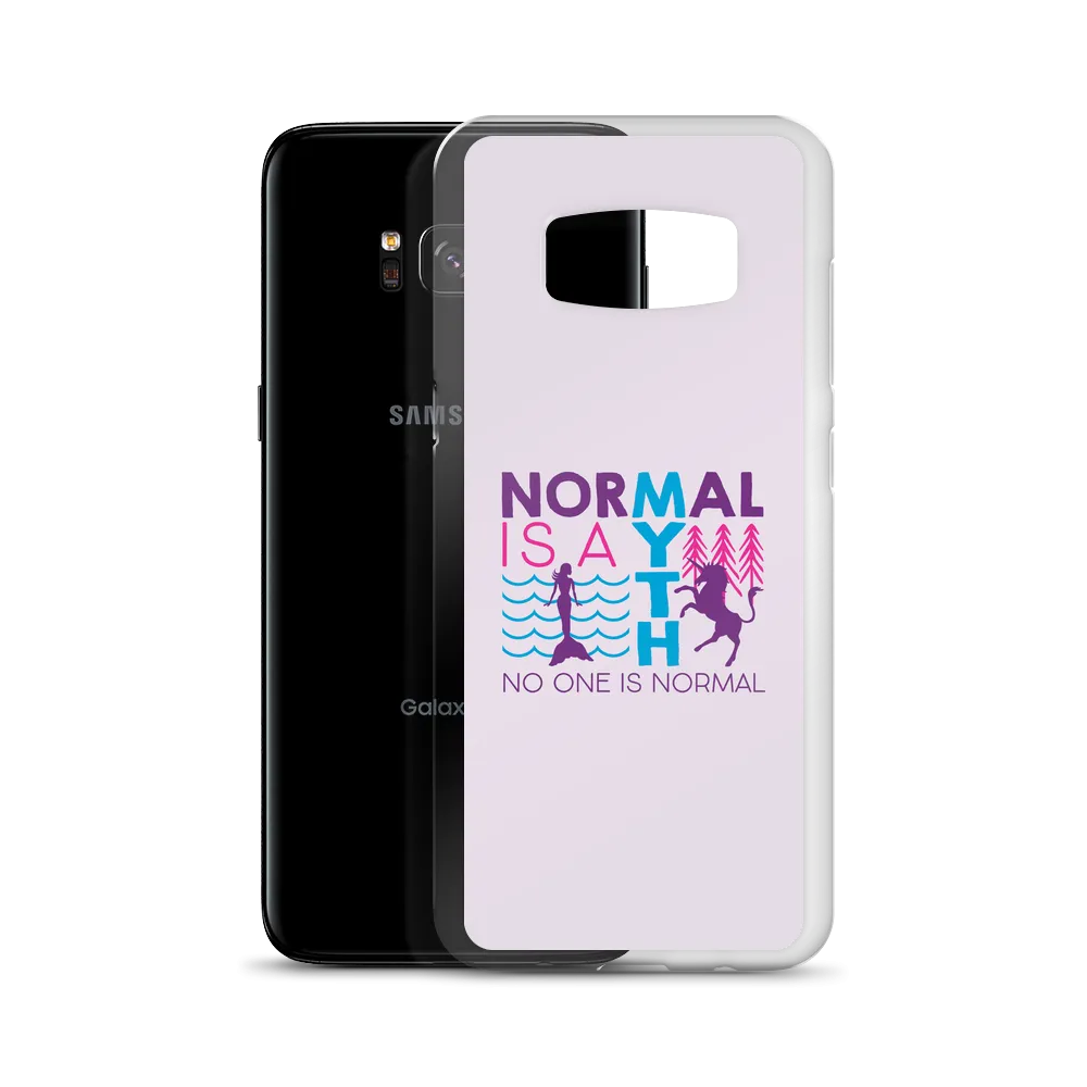 Normal is a Myth (Mermaid & Unicorn) Samsung Case