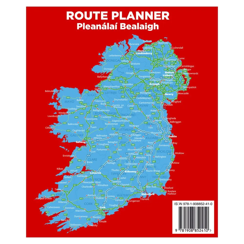 Official Road Atlas Ireland 7th Edition