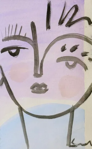 Ombre Face 2 -  8 x 5