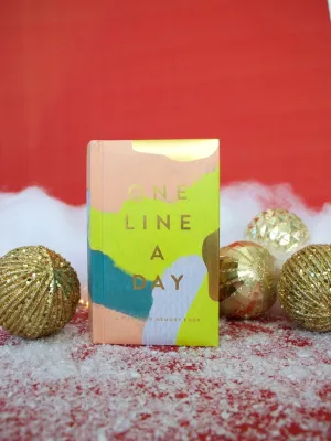 One Line A Day Colorful Journal