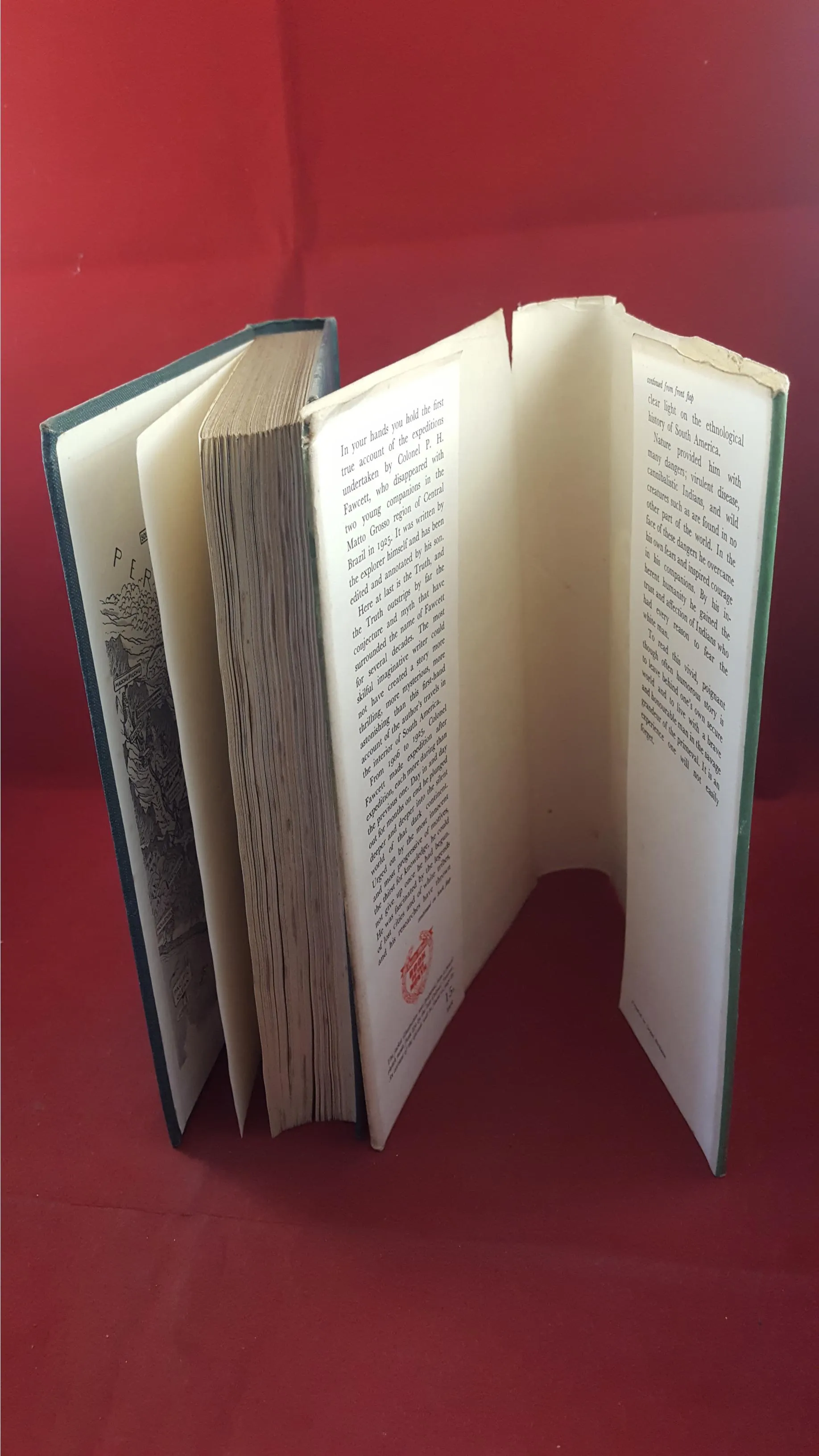 P H Fawcett - Exploration Fawcett, Hutchinson, 1953, First Edition, Signed
