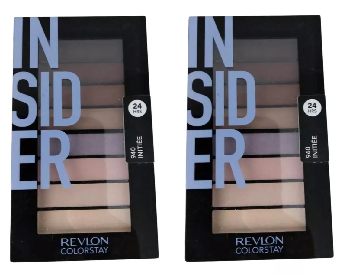 Pack of 2 Revlon Colorstay Looks Book Eye Shadow Palette, Insider 940