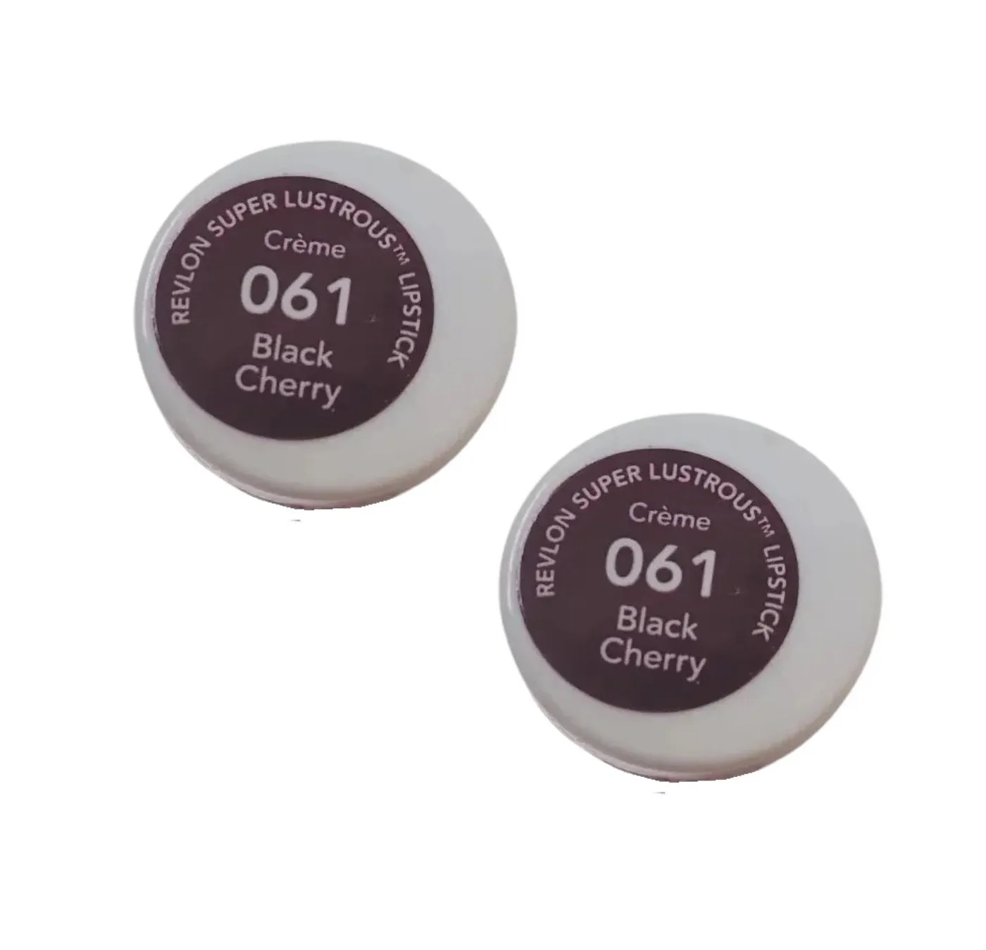 Pack of 2 Revlon Live Boldly Super Lustrous Lipstick, Black Cherry 061