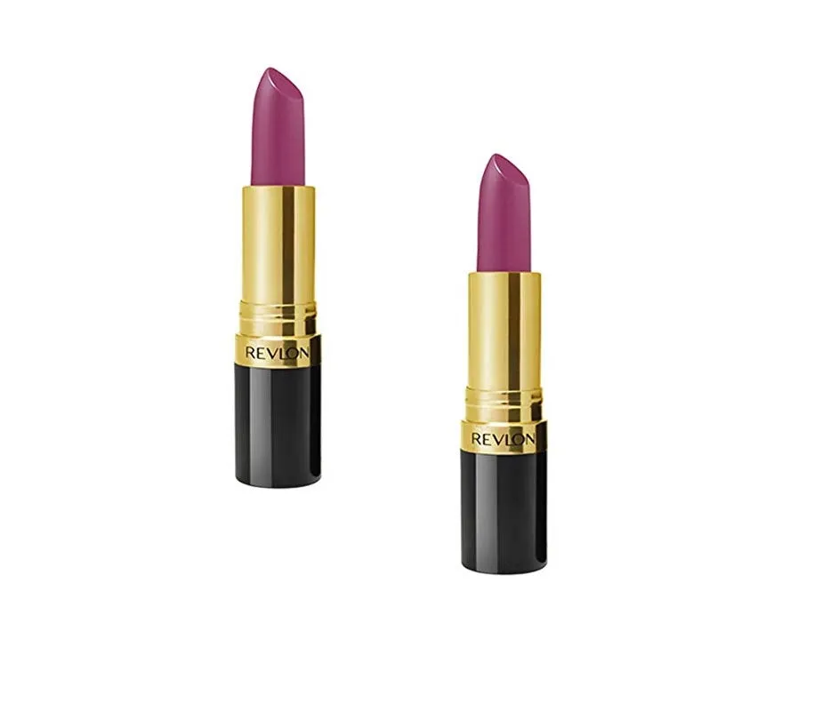 Pack of 2 Revlon Super Lustrous Lipstick, Shine, 835 Berry Couture