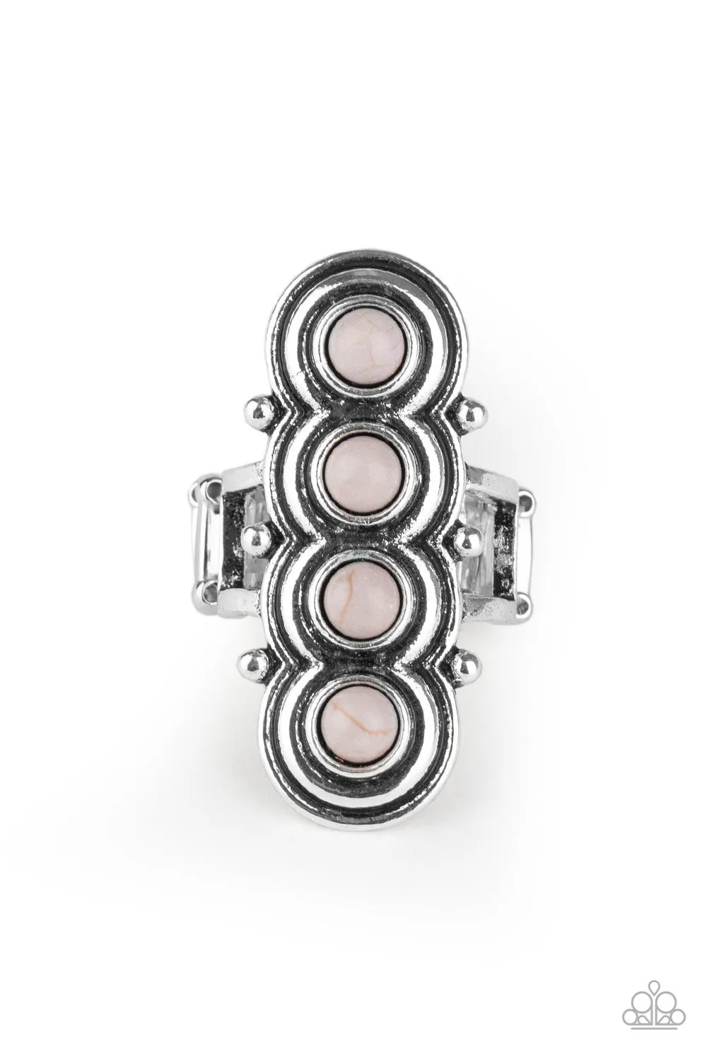 Paparazzi -  Terra Trinket - Silver-Ring