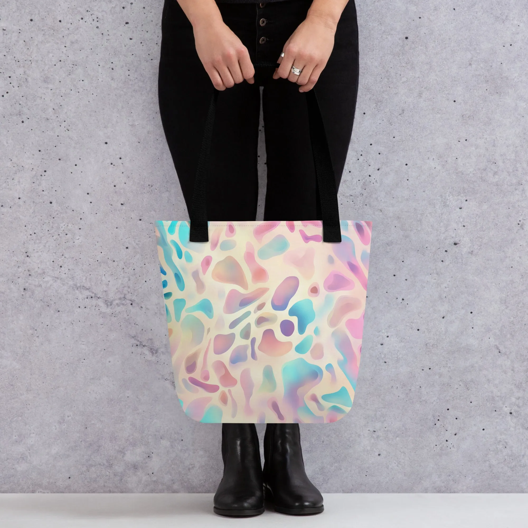 Pastel Animal Print - Tote Bag