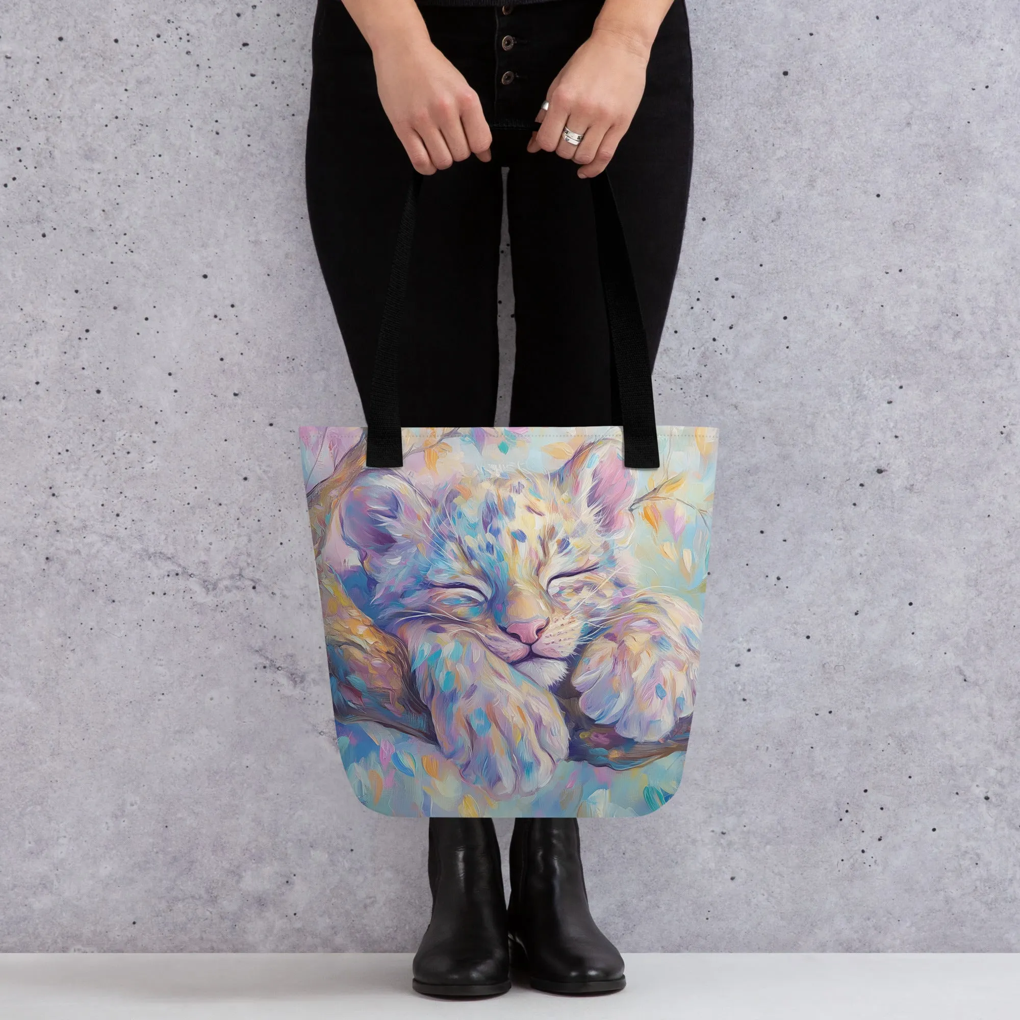 Pastel Baby Leopard - Tote Bag