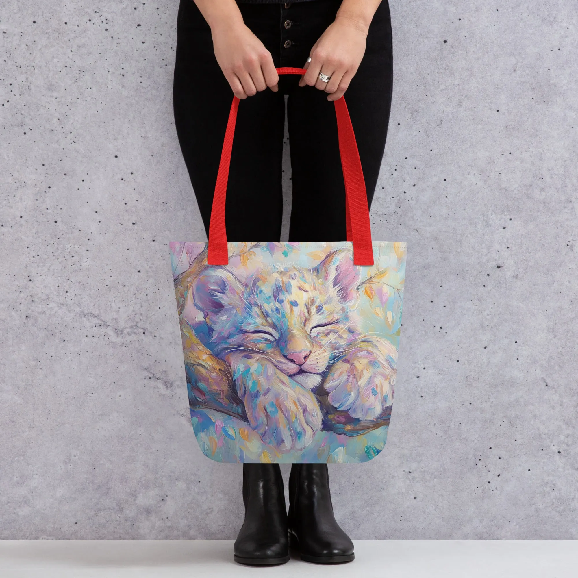 Pastel Baby Leopard - Tote Bag